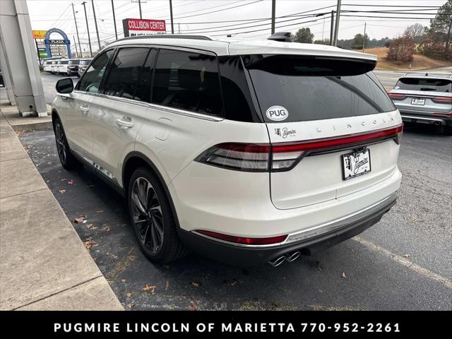 new 2025 Lincoln Aviator car, priced at $72,555