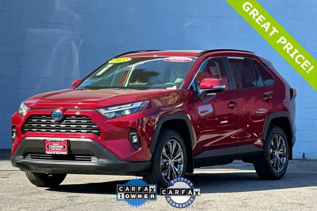 used 2022 Toyota RAV4 Hybrid car, priced at $37,577