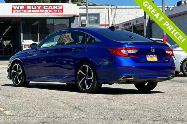 used 2021 Honda Accord car, priced at $18,949