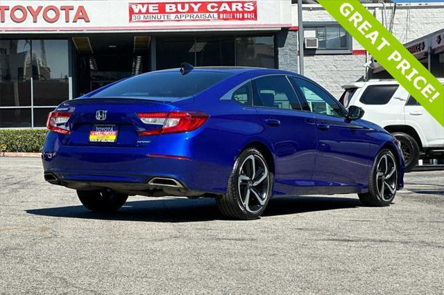 used 2021 Honda Accord car, priced at $18,949