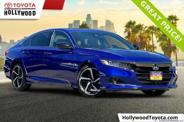 used 2021 Honda Accord car, priced at $18,949