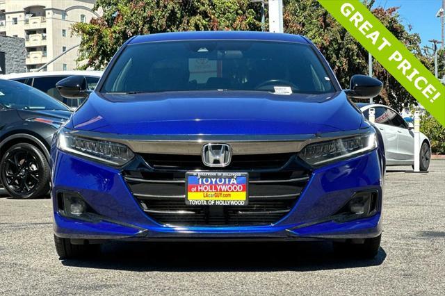 used 2021 Honda Accord car, priced at $18,949