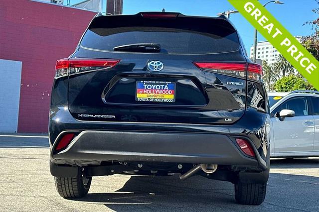 used 2021 Toyota Highlander Hybrid car, priced at $26,777