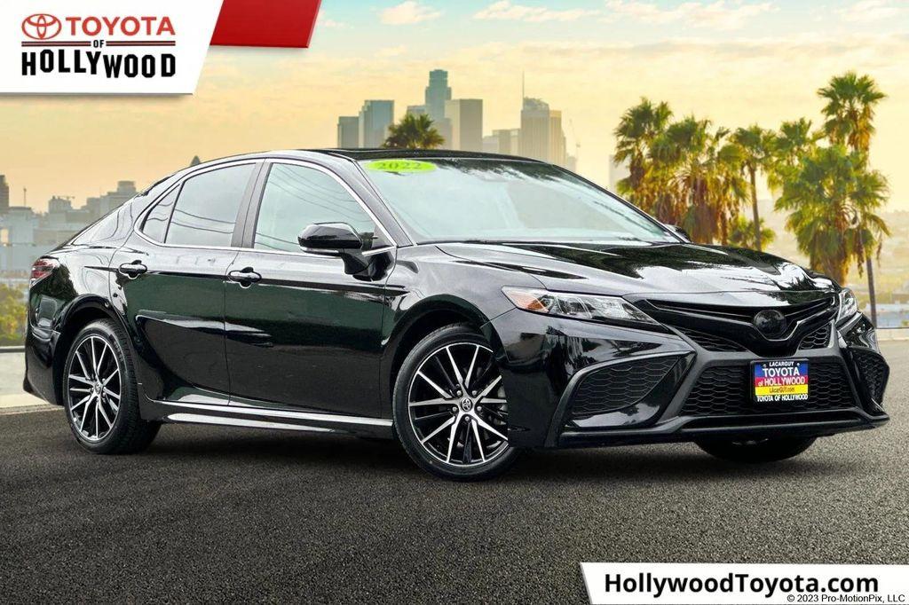 used 2022 Toyota Camry car, priced at $23,377