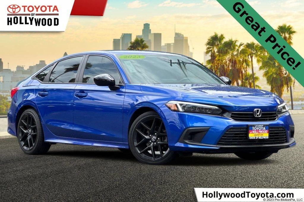 used 2023 Honda Civic car, priced at $21,877