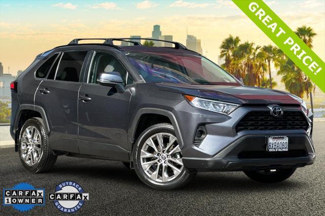 used 2021 Toyota RAV4 car, priced at $30,557