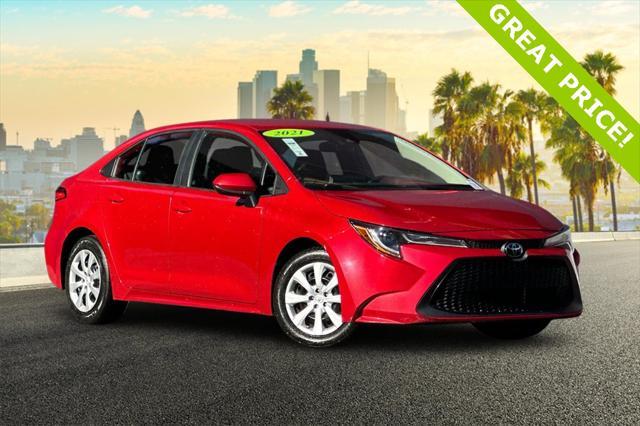 used 2021 Toyota Corolla car, priced at $17,997