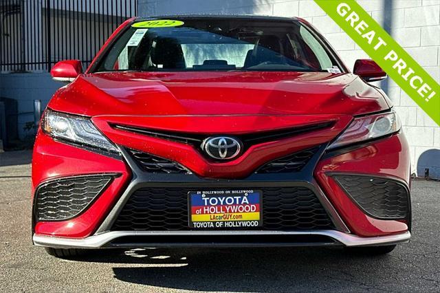 used 2022 Toyota Camry car, priced at $26,577