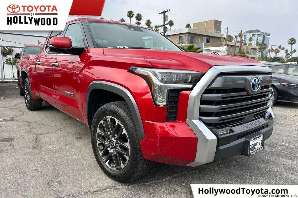 used 2022 Toyota Tundra Hybrid car, priced at $47,777