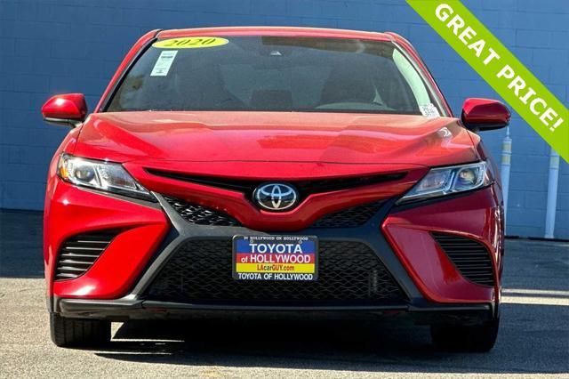 used 2020 Toyota Camry car, priced at $21,377