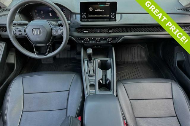 used 2024 Honda Accord car, priced at $25,777