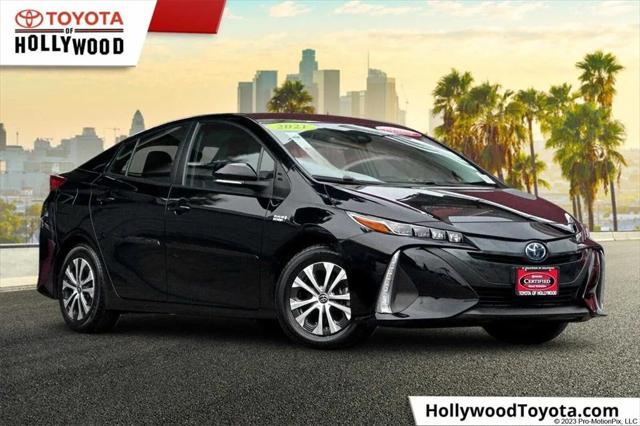 used 2021 Toyota Prius Prime car, priced at $27,877