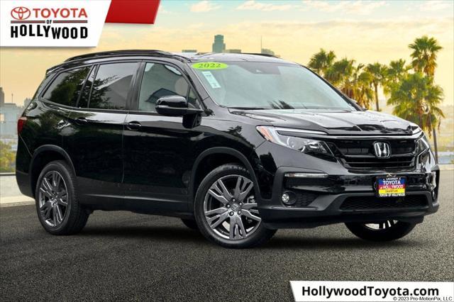 used 2022 Honda Pilot car, priced at $32,677