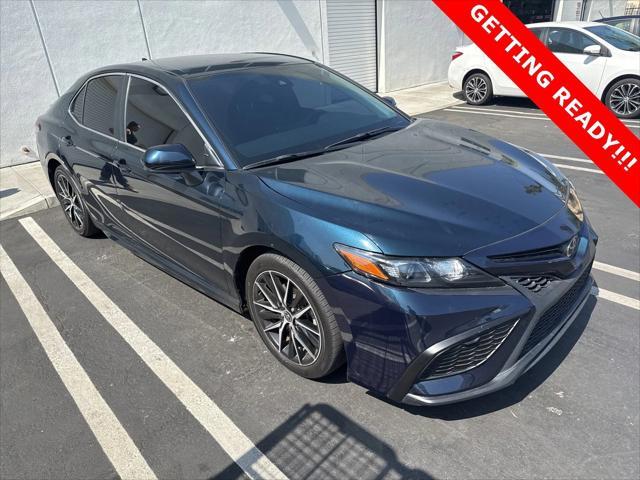 used 2021 Toyota Camry car, priced at $25,495