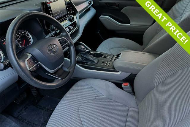 used 2022 Toyota Highlander car, priced at $29,977