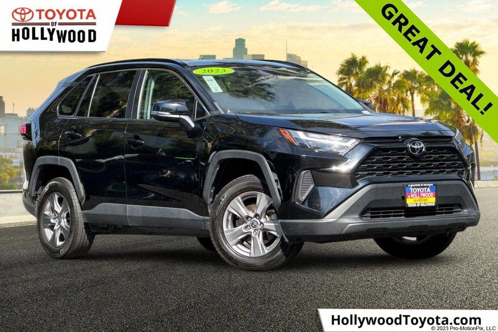 used 2023 Toyota RAV4 car, priced at $30,495