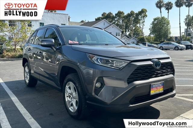 used 2021 Toyota RAV4 Hybrid car, priced at $24,995