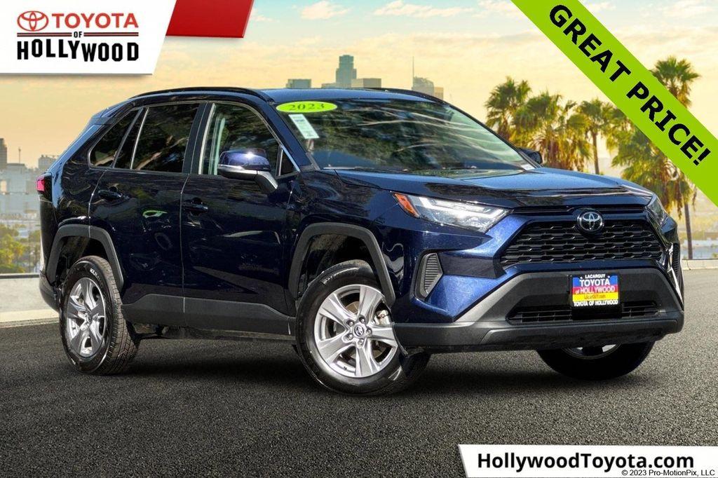 used 2023 Toyota RAV4 car, priced at $30,495