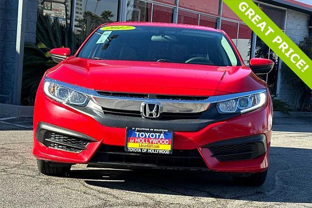 used 2017 Honda Civic car, priced at $15,995