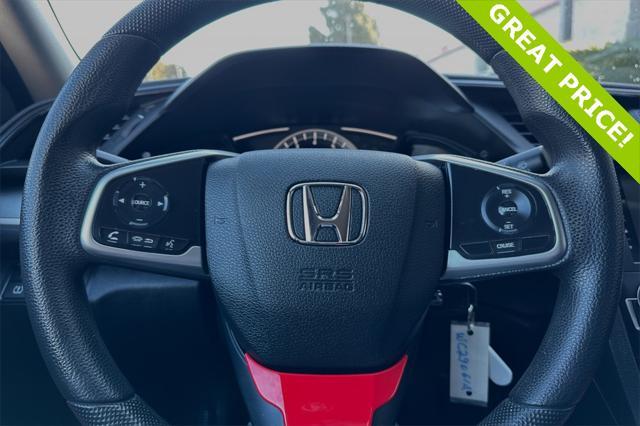 used 2017 Honda Civic car, priced at $15,995