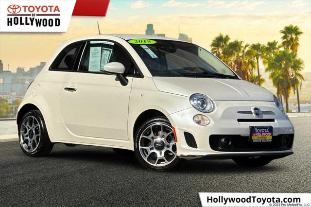 used 2018 FIAT 500 car, priced at $12,998