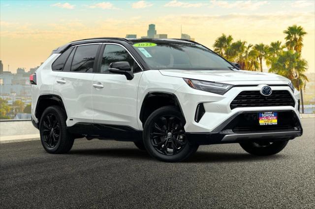 used 2022 Toyota RAV4 Hybrid car, priced at $38,777