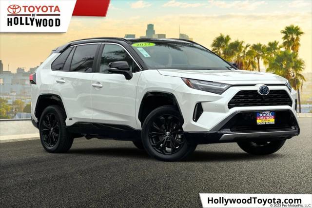 used 2022 Toyota RAV4 Hybrid car, priced at $38,777