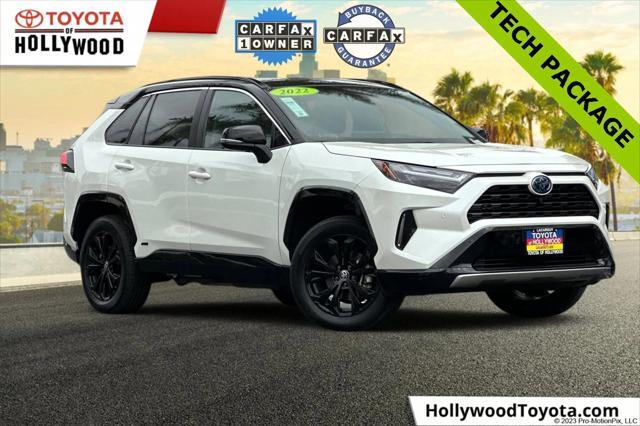 used 2022 Toyota RAV4 Hybrid car, priced at $38,777