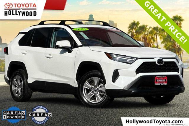 used 2023 Toyota RAV4 car, priced at $32,977