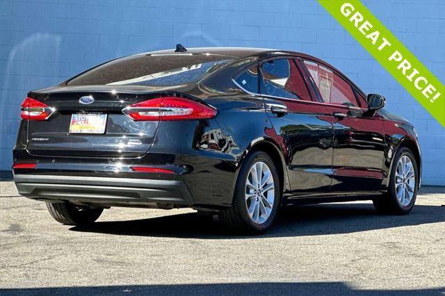 used 2020 Ford Fusion car, priced at $15,277