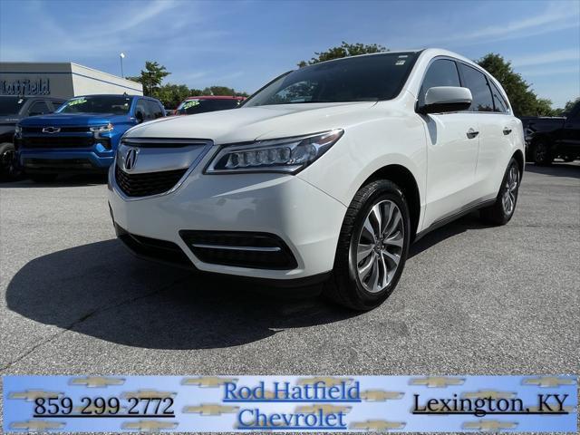 used 2016 Acura MDX car, priced at $20,788