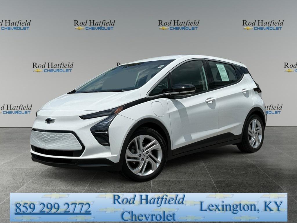 used 2023 Chevrolet Bolt EV car, priced at $19,200
