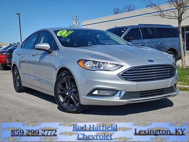 used 2018 Ford Fusion Hybrid car, priced at $9,444