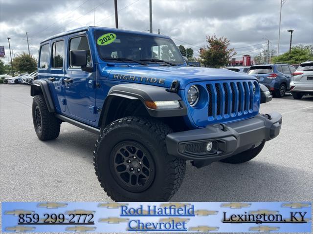 used 2023 Jeep Wrangler car, priced at $45,987