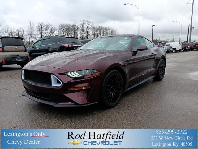 used 2018 Ford Mustang car, priced at $16,906