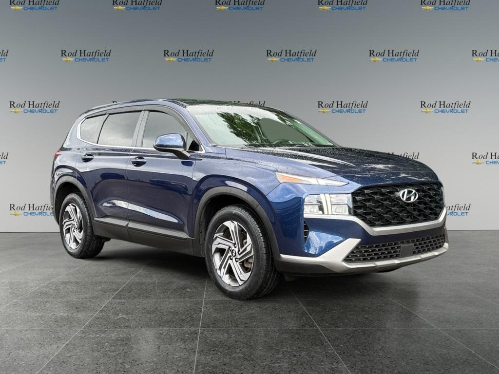 used 2021 Hyundai Santa Fe car, priced at $14,000