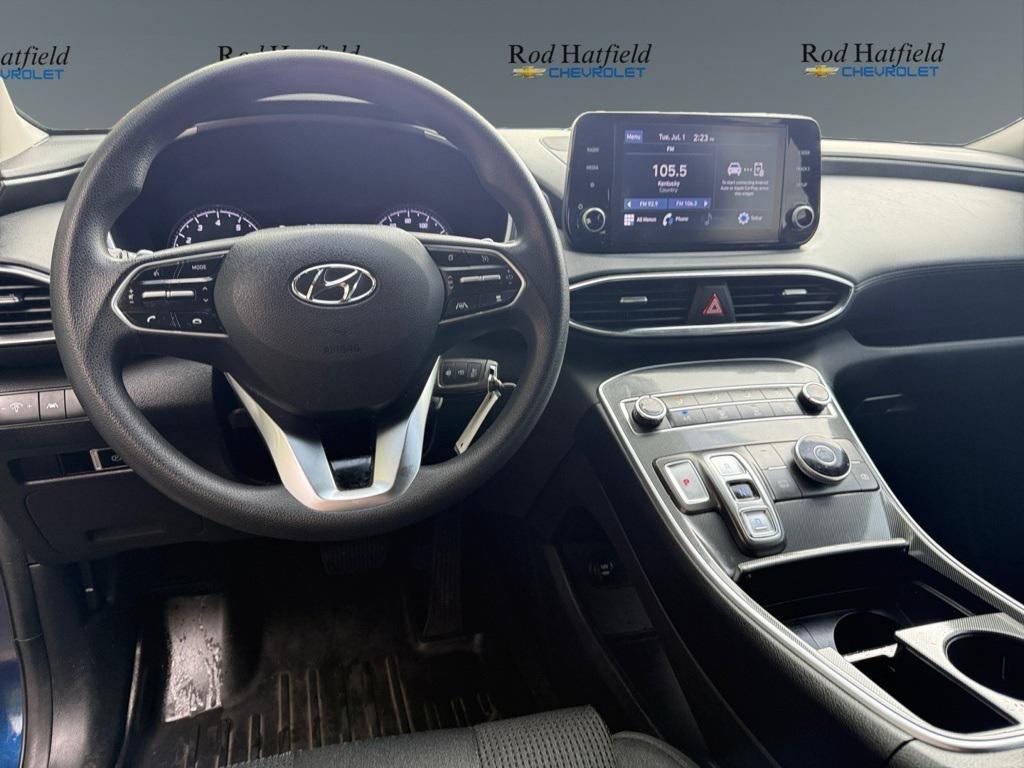used 2021 Hyundai Santa Fe car, priced at $14,000