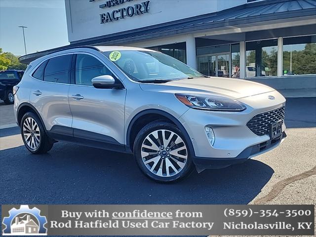 used 2020 Ford Escape car, priced at $25,987
