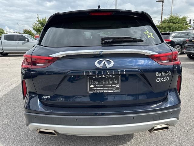 used 2021 INFINITI QX50 car, priced at $24,328