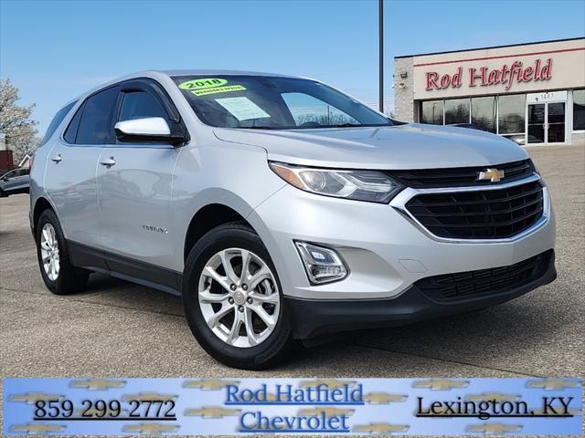 used 2018 Chevrolet Equinox car, priced at $16,487