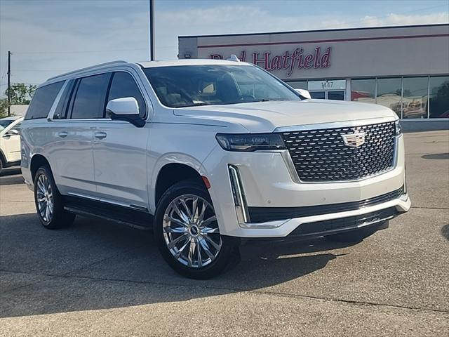 used 2021 Cadillac Escalade ESV car, priced at $58,787