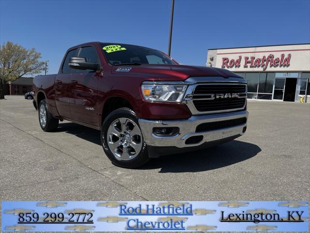 used 2021 Ram 1500 car, priced at $35,797