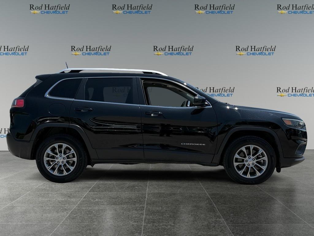 used 2021 Jeep Cherokee car, priced at $19,300