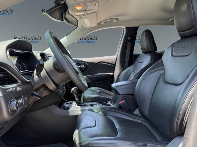 used 2021 Jeep Cherokee car, priced at $19,877