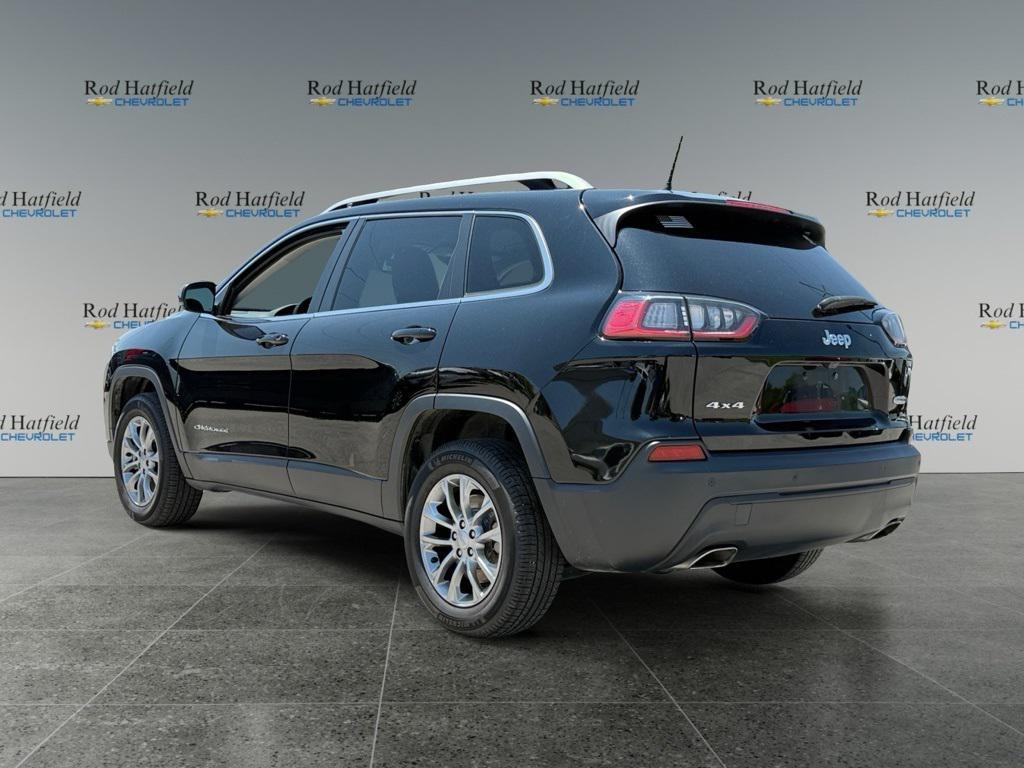 used 2021 Jeep Cherokee car, priced at $19,300