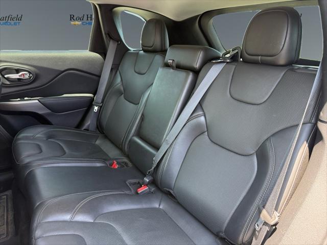 used 2021 Jeep Cherokee car, priced at $19,877