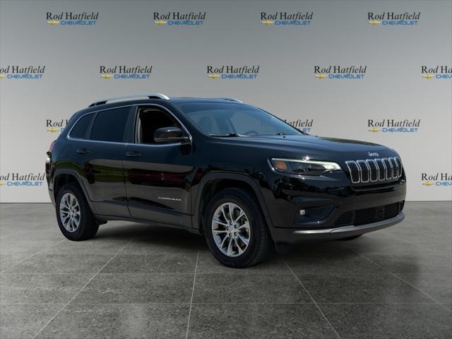 used 2021 Jeep Cherokee car, priced at $19,877