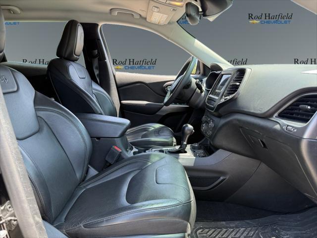 used 2021 Jeep Cherokee car, priced at $19,877