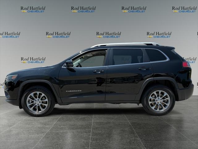 used 2021 Jeep Cherokee car, priced at $19,877