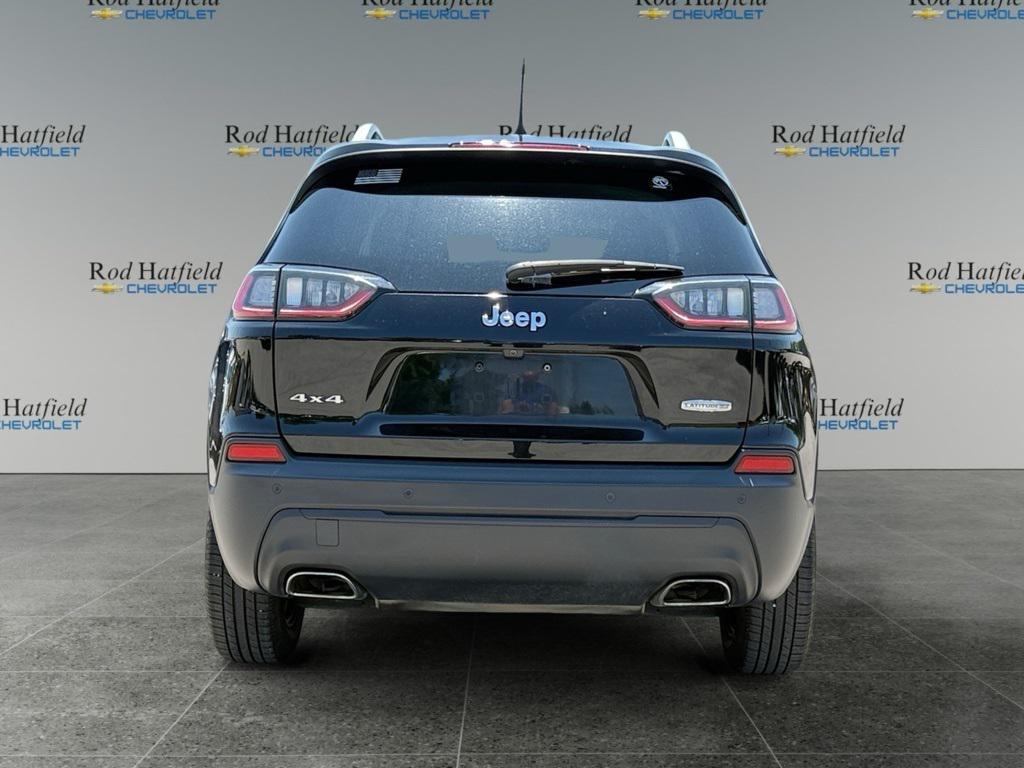 used 2021 Jeep Cherokee car, priced at $19,300